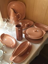 Unique stoneware serving dishes
