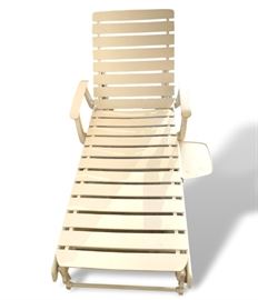 Kettler Tiffany 36 Position Lounger White Outdoor. Very good condition – light wear. 