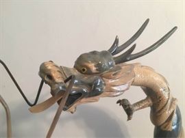 Wood Carved Dragon Statue https://ctbids.com/#!/description/share/134279