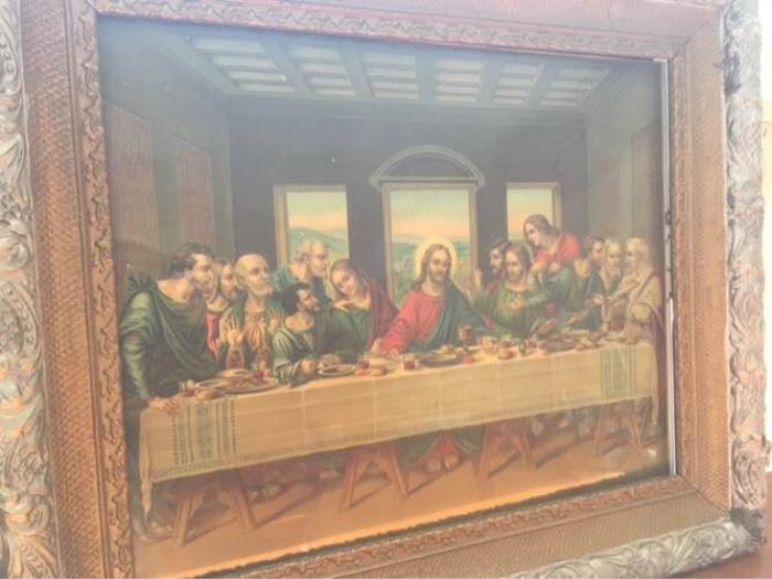 The Lord's Supper Print by R. Tessr https://ctbids.com/#!/description/share/135202