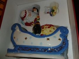 Waterford X-Mas musical cookie jar