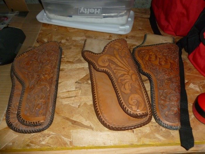 Tooled Leather Holsters