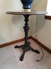End Table marble-topped