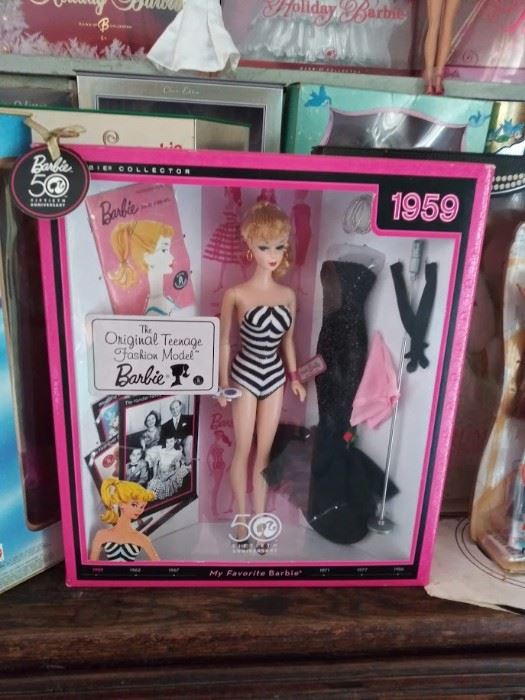 1959 edition Barbie 50th anniversary 
