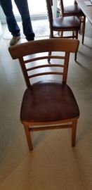 Set of 8 sturdy chairs
