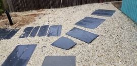 Slate stepping stones