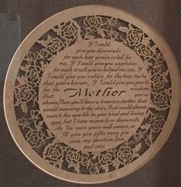 Mother Plaque Framed