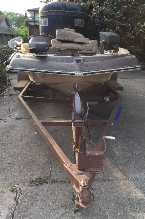 Tidecraft Outdoor Motorboat, Trailer & Motor