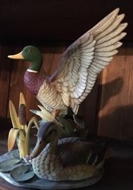 Figurine Mallard Duck