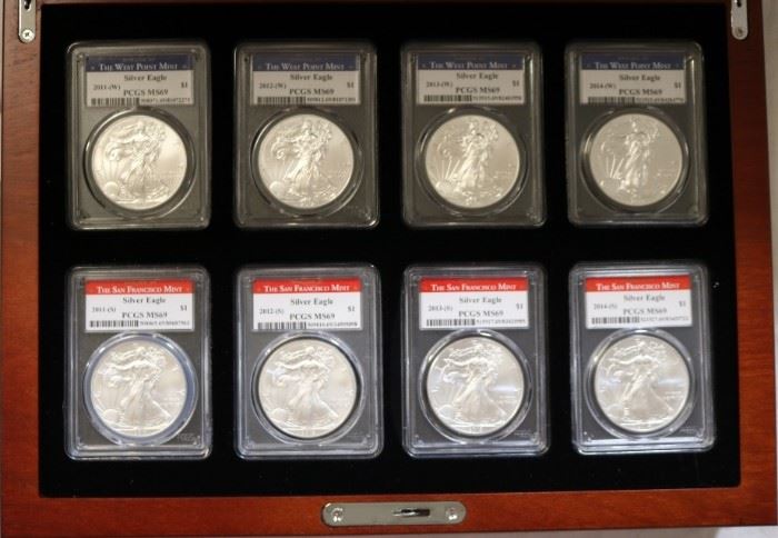 American Silver Dollar collection