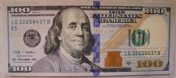 2009A $100 bill