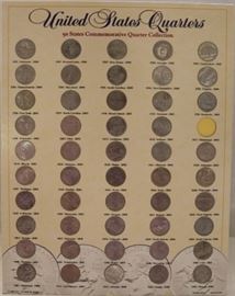 US Quarters 50 states collection