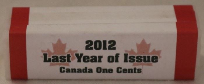 2012 Canadian cents