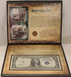 Depression Era Coin & currency Collection