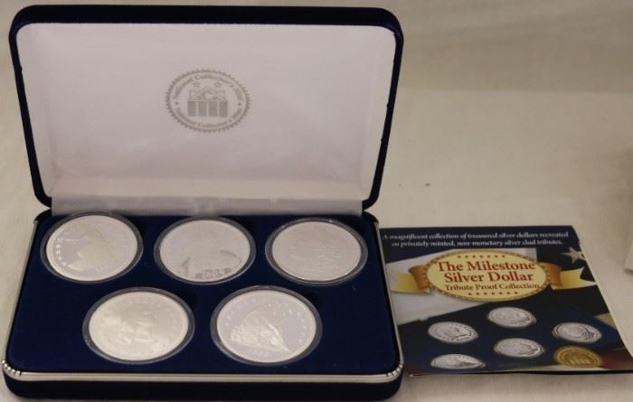 Milestone silver dollar collection