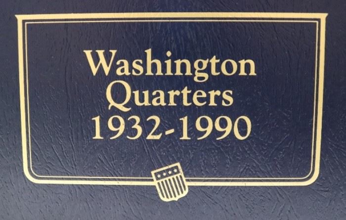 Washington quarters collection book