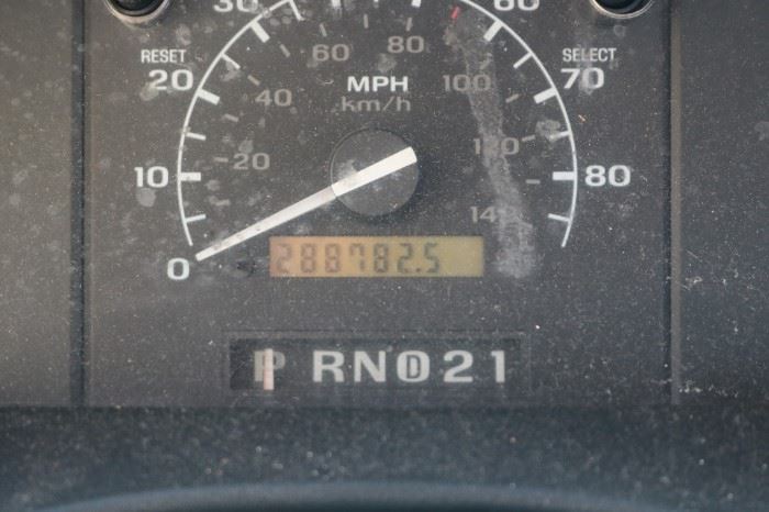 288,782.5 Miles with newer engine