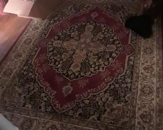 Lovely Oriental rug for entry way