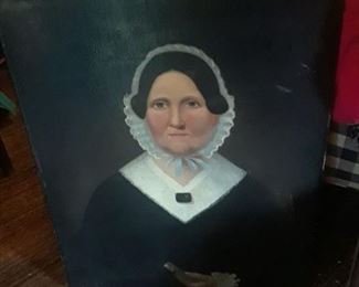 Another oil portrait of a prominent woman