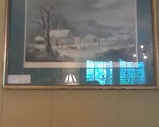 Currier and Ives prints