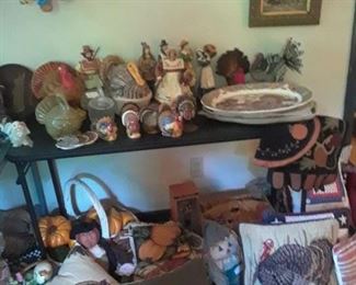 Thanksgiving decor, antique, vintage and newer