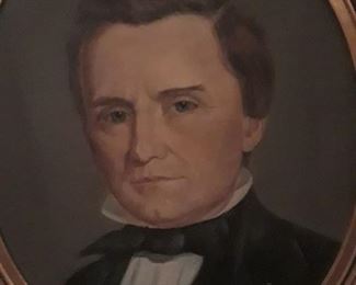 Oil portrait of gentleman