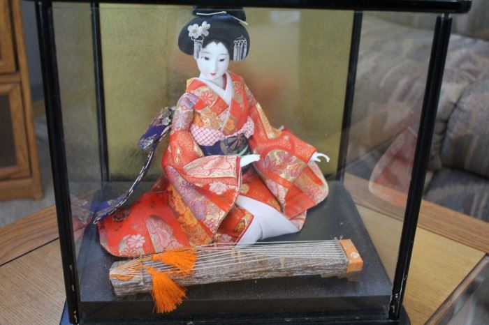 Vintage  Japanese Geisha Doll