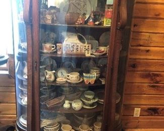 CURVED CHINA CABINET