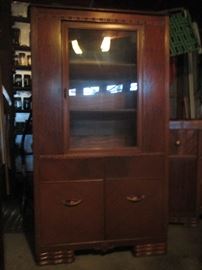 Vintage 1920's China Cabinet