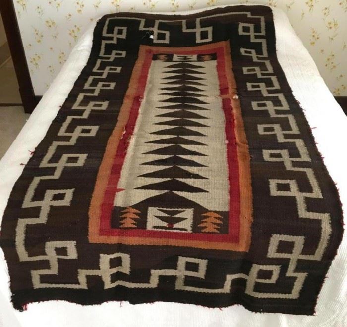 Navajo Hand Woven Rug or Blanket