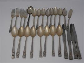silver plate flatware 