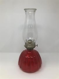vintage oil lamp