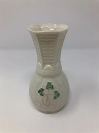 Belleek vase 