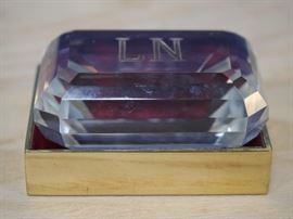 Tiffany and Co. paperweight 