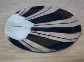 glass art plate 