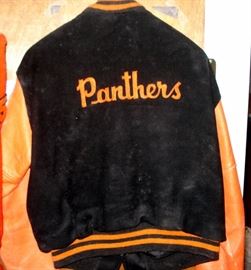 Vintage Panthers High School Jacket