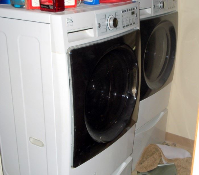 Two Year Old Kenmore Elite Front Loading Washer & Dryer