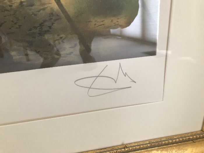 Salvador Dali - signed numbered