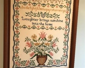 Framed Needlepoint