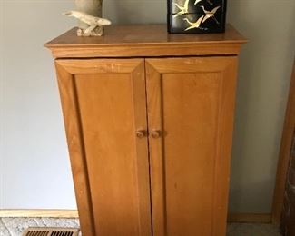 Media storage cabinet