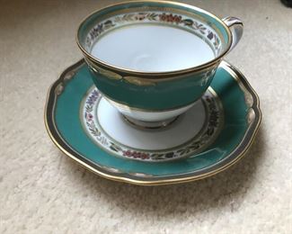 Noritake bone china teacups and saucers