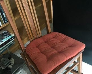 Oak rocker