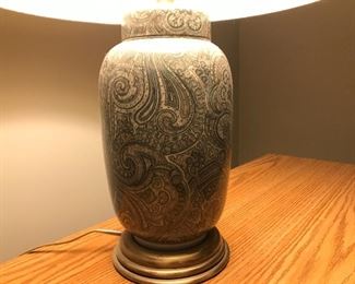 Ginger jar/urn lamp