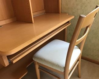 Ethan Allen desk and chair