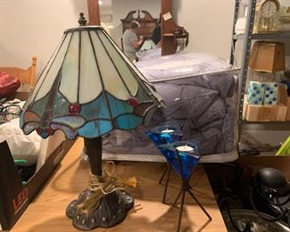 Leaded Glass Lamp