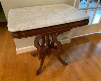 Marble Top Side Table