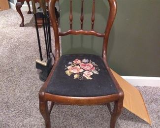 needlepoint chairs