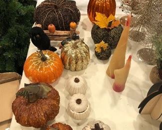 Artisan Halloween pumpkins