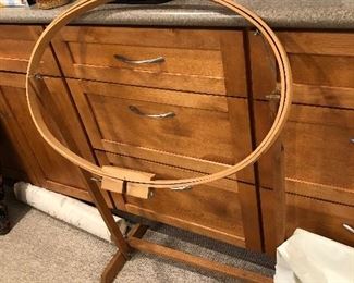 Quilting rack