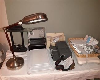 Office supplies lamps